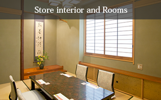 Store interior and Rooms